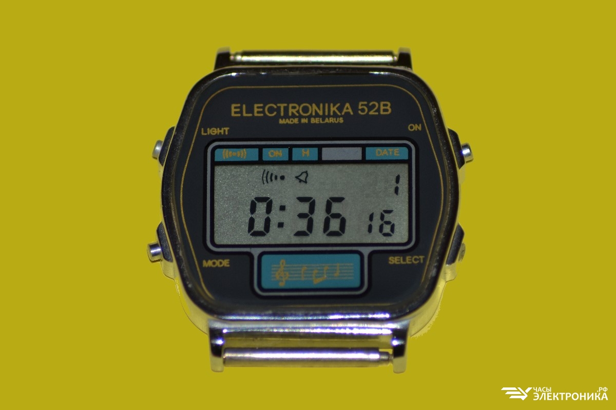 Часы мужские «Electronika 52B» - Продажа / Часы «Электроника» / Часы мужские